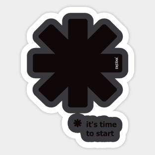 Star paradox Sticker